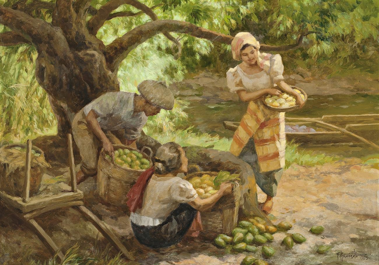 GATHERING MANGOES, 1965 Deutscher and Hackett